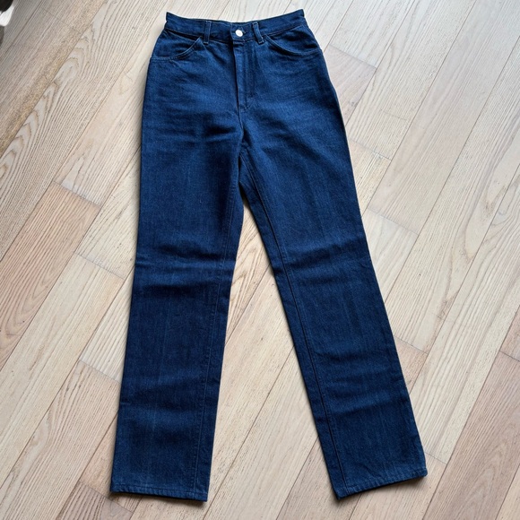 Lee women’s Dark Blue Jeans with Colorful Embroidery - Picture 2 of 4